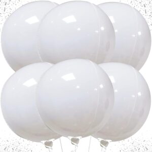 Globos gigantes color blanco